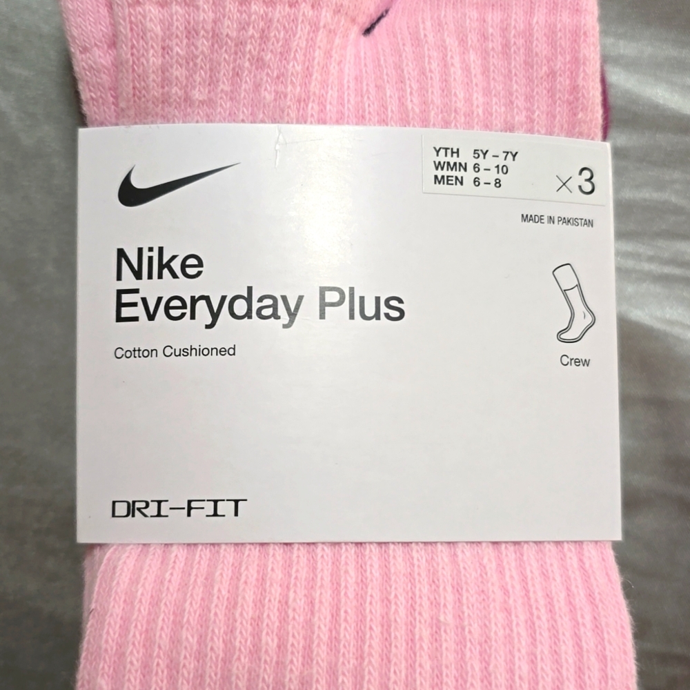Nike Everyday Plus Crew Socks - 3 pack